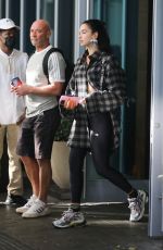 DUA LIPA Leaves Setai Hotel in Miami Beach 02/08/2022