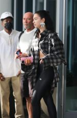 DUA LIPA Leaves Setai Hotel in Miami Beach 02/08/2022