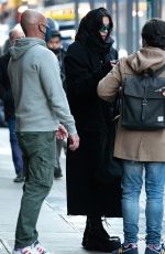 DUA LIPA Out and About in New York 02/24/2022