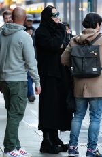 DUA LIPA Out and About in New York 02/24/2022