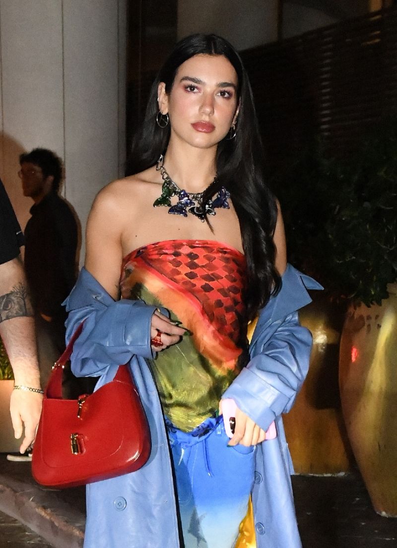 DUA LIPA Out for Dinner in Miami 02/05/2022 – HawtCelebs