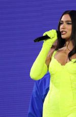 DUA LIPA Performs at Future Nostalgia Tour in Atlanta 02/12/2022