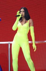 DUA LIPA Performs at Future Nostalgia Tour in Atlanta 02/12/2022