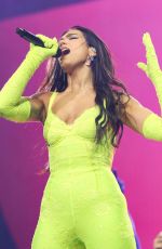 DUA LIPA Performs at Future Nostalgia Tour in Atlanta 02/12/2022