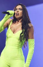 DUA LIPA Performs at Future Nostalgia Tour in Atlanta 02/12/2022