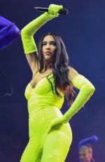 DUA LIPA Performs at Future Nostalgia Tour in Atlanta 02/12/2022