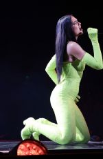 DUA LIPA Performs at Her Future Nostalgia Tour in Nashville 02/14/2022
