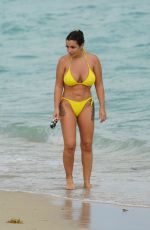 ELETTRA LAMBORGHINI in Bikini at a Beach in Miami 02/17/2022