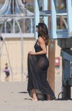 ELISABETTA CANALIS at a Photoshoot in Santa Monica 02/22/2022