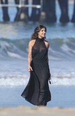 ELISABETTA CANALIS at a Photoshoot in Santa Monica 02/22/2022