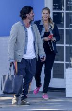 ELIZABETH BERKLEY and Greg Lauren Out in Los Angeles 02/11/2022