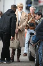 ELIZABETH DEBICKI as Princess Diana on the Set of The Crown in London 01/20/2022