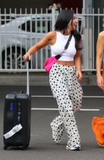 ELLA MAY DING and DOMENICA CALARCO Arrives at Sydney Airport 02/12/2022