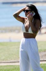 ELLA MAY DING in Bikini Top in Melbourne 02/01/2022