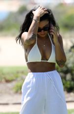 ELLA MAY DING in Bikini Top in Melbourne 02/01/2022