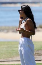 ELLA MAY DING in Bikini Top in Melbourne 02/01/2022