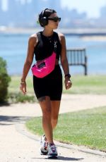 ELLA MAY DING Workout at a Park in Melbourne 01/28/2022