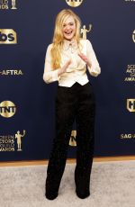 ELLE FANNING at 28th Annual Screen Actors Guild Awards in Santa Monica 02/27/2022