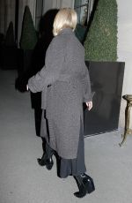 ELLE FANNING Leaves Her Hotel in Paris 01/28/2022