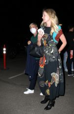 ELLEN DEGENERES and PORTIA ROSSI Leaves Super Bowl LVI at SoFi Stadium in Inglewood 02/13/2022