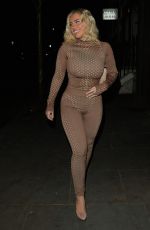 ELLIE BROWN Arrives at Standard Hotel in London 01/31/2022