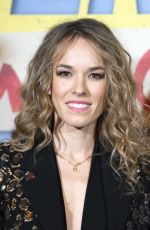 ELODIE FONTAN at Super Heros Malgre Lui Premiere in Paris 01/31/2022