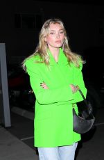 ELSA HOSK and Tom Daly Out for Dinner at Giorgio Baldi in Santa Monica 02/19/2022