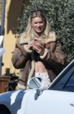 ELSA HOSK and Tom Daly Out with Her Daughter in West Hollywood 02/26/2022