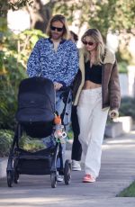 ELSA HOSK and Tom Daly Out with Her Daughter in West Hollywood 02/26/2022