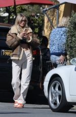 ELSA HOSK and Tom Daly Out with Her Daughter in West Hollywood 02/26/2022