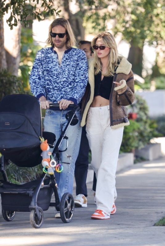 ELSA HOSK and Tom Daly Out with Her Daughter in West Hollywood 02/26/2022