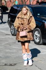 ELSA HOSK at Coach Fashion Show at NYFW in New York 02/14/2022