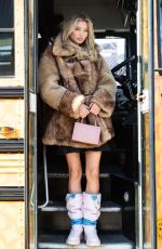 ELSA HOSK at Coach Fashion Show at NYFW in New York 02/14/2022