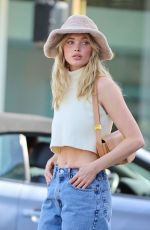 ELSA HOSK Out and About in Los Angeles 02/08/2022