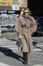 ELSA HOSK Out and About in New York 02/16/2022