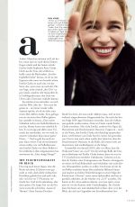 EMILIA CLAREK in Cosmopolitan Magazine, Germany March 2022
