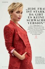 EMILIA CLARKE in Cosmopolitan Magazine, Germany March 2022
