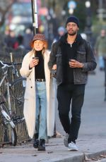 EMILY BROWN and Rege-Jean Page Out at a Park in London 01/19/2022