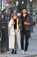 EMILY BROWN and Rege-Jean Page Out at a Park in London 01/19/2022