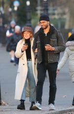 EMILY BROWN and Rege-Jean Page Out at a Park in London 01/19/2022