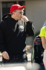EMILY RATAJKOWSKI and Sebastian Bear McClard Out with Her Baby in Los Angeles 02/14/2022