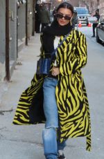 EMILY RATAJKOWSKI Arrives at Michael Kors Fashion Show in New York 02/15/2022