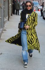 EMILY RATAJKOWSKI Arrives at Michael Kors Fashion Show in New York 02/15/2022