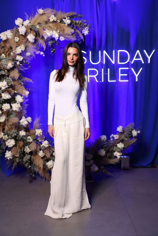 EMILY RATAJKOWSKI at Sunday Riley 5 Stars Discovery Dinner in Milan 02/23/2022