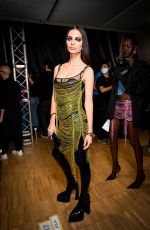 EMILY RATAJKOWSKI at Versace Fashion Show at MFW in Milan 02/25/2022