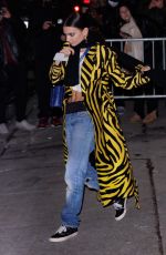 EMILY RATAJKOWSKI Leaves Michael Kors Show at New York Fashion Week 02/15/2022