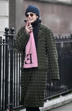 EMMA CORRIN Out and About in London 02/14/2022