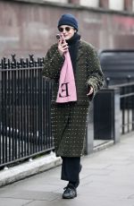 EMMA CORRIN Out and About in London 02/14/2022