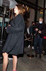 EMMA KROKDAL and Dolph Lundgren at Catch LA in West Hollywood 02/05/2022