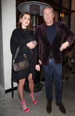EMMA KROKDAL and Dolph Lundgren at Catch LA in West Hollywood 02/05/2022